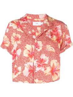 Onia рубашка с цветочным принтом