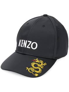 Kenzo бейсболка с вышитым логотипом