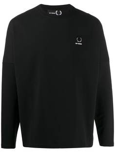 Raf Simons X Fred Perry photographic print sweatshirt