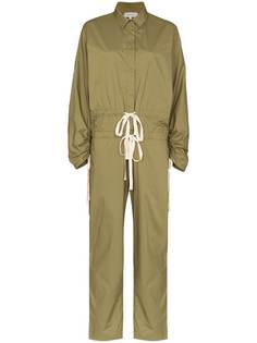 Lee Mathews drawstring cargo jumpsuit