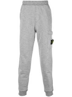 Stone Island спортивные брюки с логотипом