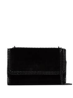 Stella McCartney бархатная сумка на цепочке Falabella