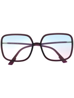 Dior Eyewear массивные солнцезащитные очки SoStellaire1
