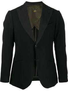 Maurizio Miri пиджак с контрастными лацканами