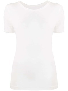 Yohji Yamamoto однотонная футболка с короткими рукавами