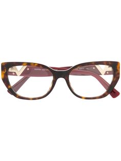 Valentino Eyewear очки Valentino Garavani в оправе кошачий глаз