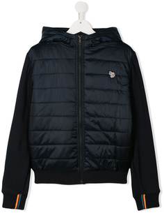 Paul Smith Junior пуховик с капюшоном