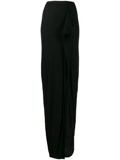 Rick Owens длинная юбка узкого кроя