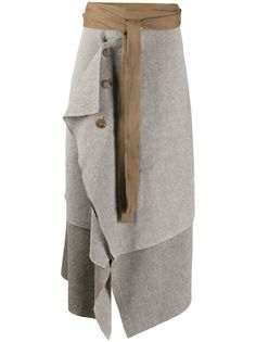 Cherevichkiotvichki юбка Blanket асимметричного кроя