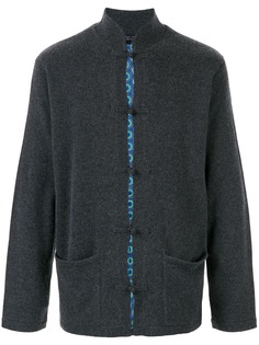 SHANGHAI TANG кардиган с воротником-стойкой