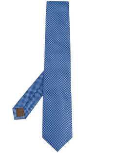 Churchs жаккардовый галстук с геометричным узором
