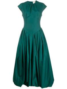 Khaite длинное платье со складками