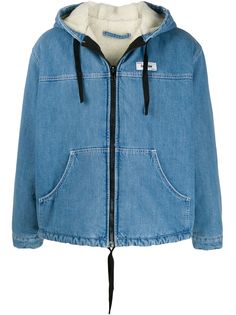 Kenzo джинсовая куртка с капюшоном