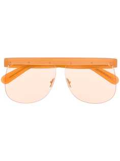 Courrèges Eyewear солнцезащитные очки с затемненными линзами
