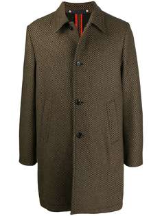 PS Paul Smith однобортное пальто с узором
