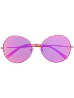 Stella McCartney Kids солнцезащитные очки в круглой оправе с эффектом градиента