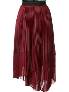 Frei Ea pleated asymmetric skirt