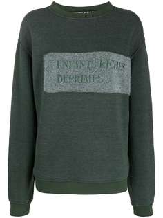 Enfants Riches Déprimés embroidered logo relaxed-fit sweatshirt