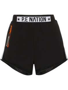 P.E Nation шорты для бега Traverse с логотипом