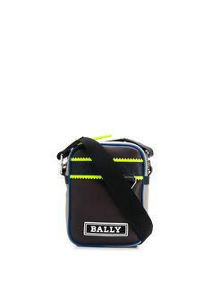 Bally сумка-мессенджер с контрастным логотипом