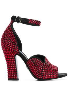 Prada босоножки с кристаллами