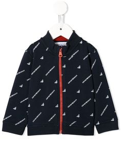 Emporio Armani Kids толстовка с логотипом