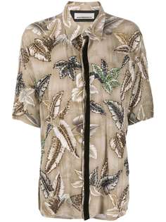 Night Market рубашка Hawaii с короткими рукавами