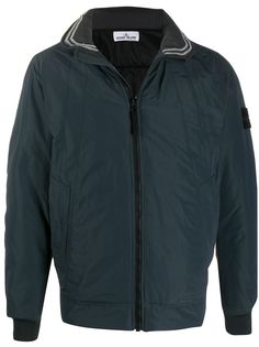 Stone Island бомбер на молнии