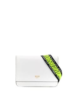 MSGM logo strap crossbody bag