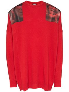 Raf Simons джемпер с аппликацией