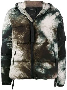 Nemen tie dye padded jacket