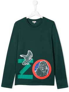 Kenzo Kids джемпер с логотипом