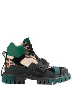 Dolce & Gabbana трекинговые ботинки с логотипом