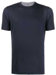 Brunello Cucinelli однотонная футболка кроя слим