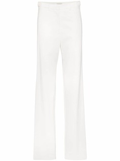 We11done mid-rise straight-leg trousers