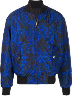 Versace Jeans Couture пуховик с логотипом