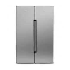 Холодильник VESTFROST VF 395-1SBS, двухкамерный, нержавеющая сталь