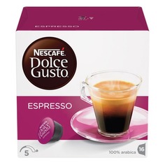 Кофе капсульный DOLCE GUSTO Espresso, капсулы, совместимые с кофемашинами DOLCE GUSTO®, 96грамм [5219839]