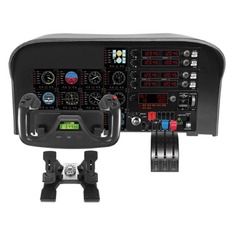 Панель управления проводной Logitech G Saitek Pro Flight Switch Panel черный [945-000012]