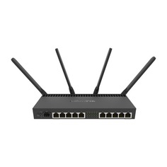 Wi-Fi роутер MIKROTIK RB4011iGS+5HacQ2HnD-IN, AC2000, черный