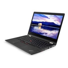Ноутбук-трансформер LENOVO ThinkPad X380 Yoga, 13.3", IPS, Intel Core i5 8250U 1.6ГГц, 8Гб, 256Гб SSD, Intel UHD Graphics 620, Windows 10 Professional, 20LH000NRT, черный