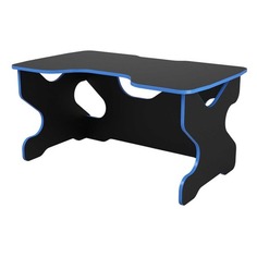 Стол игровой ВИТАЛ-ПК Райдер 1500, ЛДСП, черный и синий