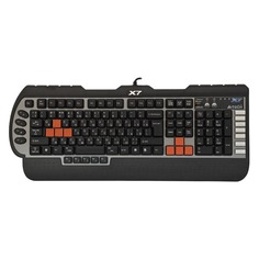Клавиатуры Клавиатура A4 X7-G800, PS/2, c подставкой для запястий, черный [g800 ps/2]