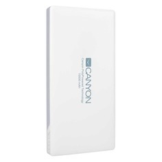 Внешний аккумулятор (Power Bank) Canyon H2CNSTPBP10W, 10000мAч, белый [cns-tpbp10w]