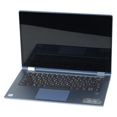 Ноутбук-трансформер LENOVO Yoga 530-14IKB, 14", IPS, Intel Core i3 7130U 2.7ГГц, 8Гб, 128Гб SSD, Intel HD Graphics 620, Windows 10, 81EK008XRU, синий