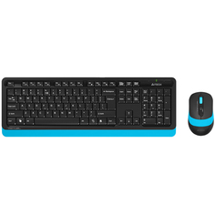 Комплект клавиатура+мышь A4Tech FStyler FG1010 Black/Blue FStyler FG1010 Black/Blue