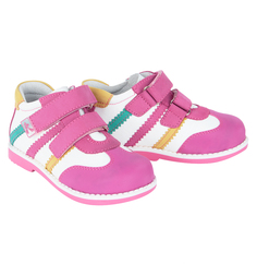 Ботинки Elegami, цвет: белый/розовый