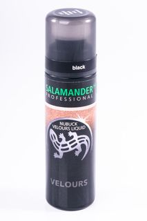 Крем жидкий Salamander Nubuck Velours Liquid, цвет:черный