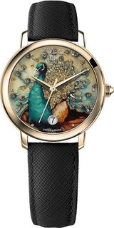 Швейцарские женские часы в коллекции Art Женские часы L Duchen D.801.2.PERLAMUTROVYJ.PAVLIN
