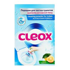 Порошок для чистки туалетов CLEOX Лимон с формулой активной пены 100 г